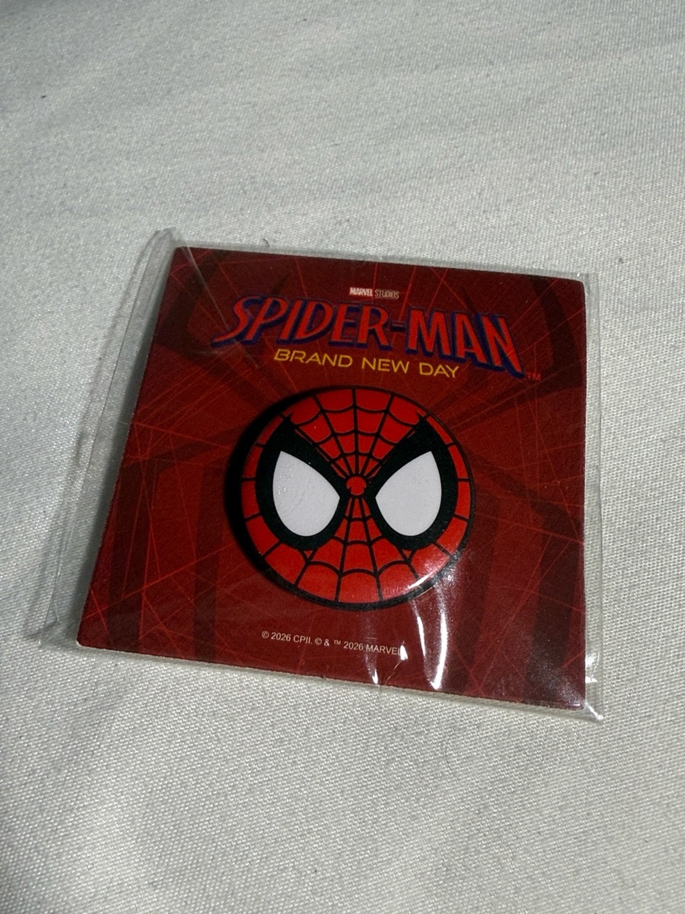 NEW! Spider-Man Brand New Day -Collectible Pin